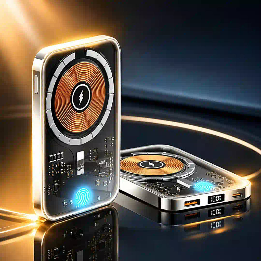Transparent Magnetic Power Bank