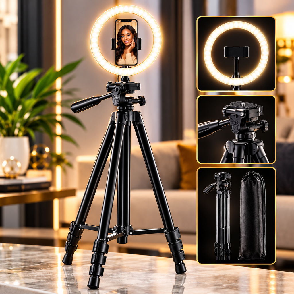10-Inch USB LED Ring Light